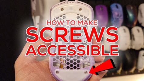 how to find your gaming mouse screw slot|How to disassemble a gaming mouse : .